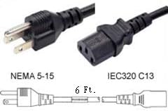 netBooter NP-05B Remote Switched PDU with 5 Power Outlets, 120V/15A. Control via Web, telnet, or USB