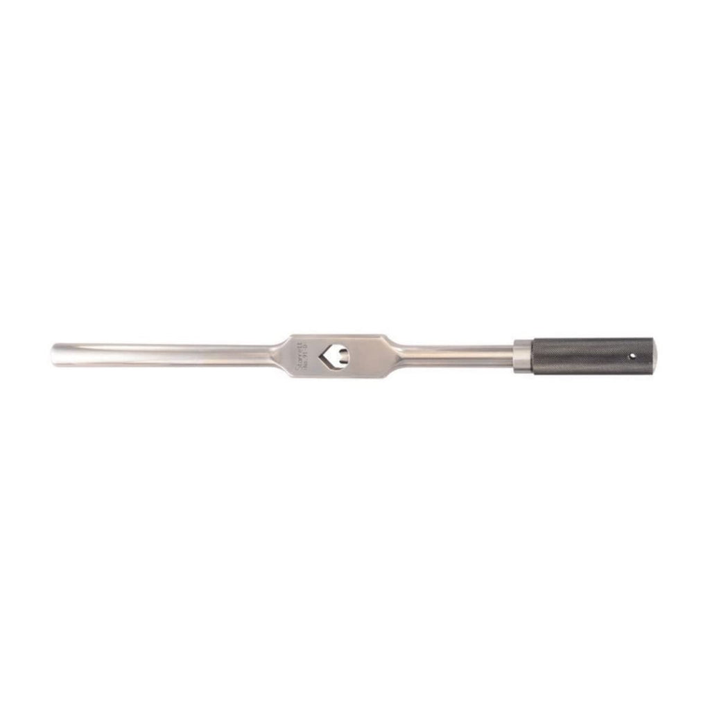 Starrett Tap Wrench for No. 0-14 Taps - Firm Grip on Round/Square Shanks, Heat-Treated Surface, 1/4" Square, 3-5/8" Body Length - 174