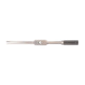 Starrett Tap Wrench for No. 0-14 Taps - Firm Grip on Round/Square Shanks, Heat-Treated Surface, 1/4" Square, 3-5/8" Body Length - 174