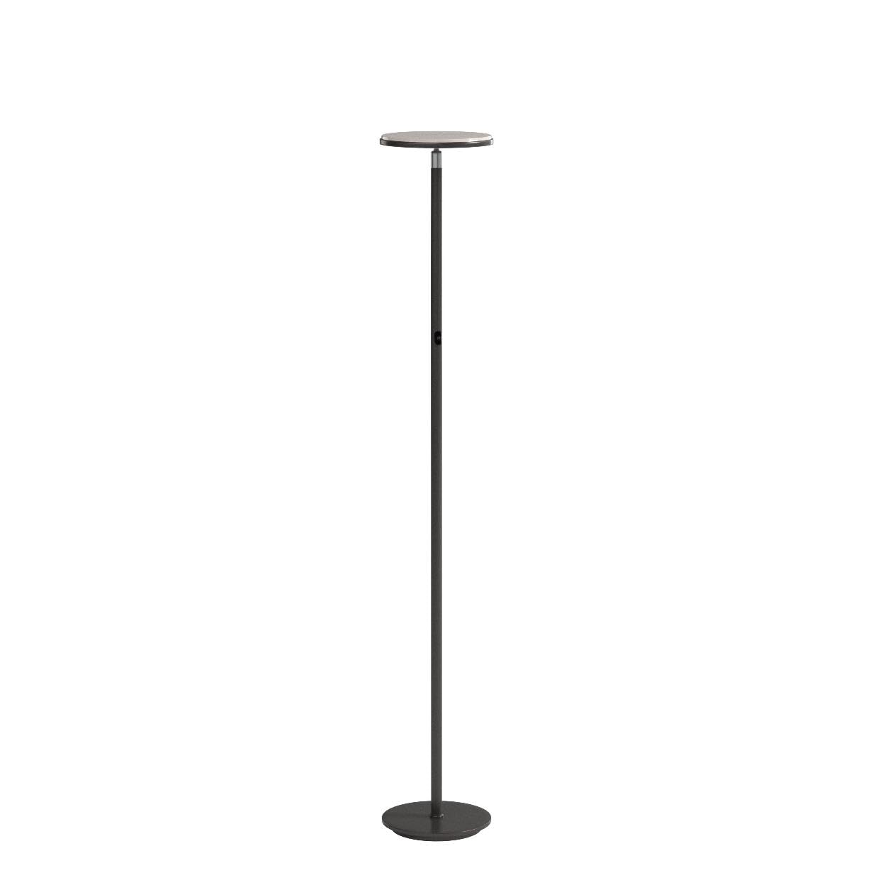 Brightech Sky LED Floor lamp, Torchiere Super Bright Floor Lamp for Living Room Decor & Office - Dimmable, Tall Standing Lamp with Warm Light for Bedroom & Reading - Bronze