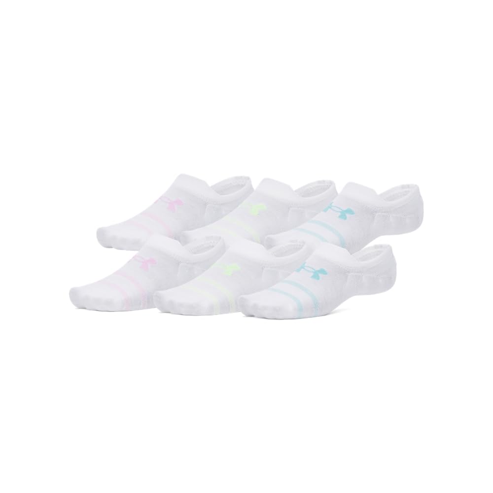 Under Armour Unisex Adult Essential Ultra Low Tab Socks (6-Pack)