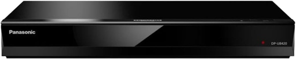 Panasonic UB420 Streaming 4K Blu Ray Player, Ultra HD Premium Video Playback with Hi-Res Audio, Voice Assist - DP-UB420-K Blu Ray DVD Player (Black)
