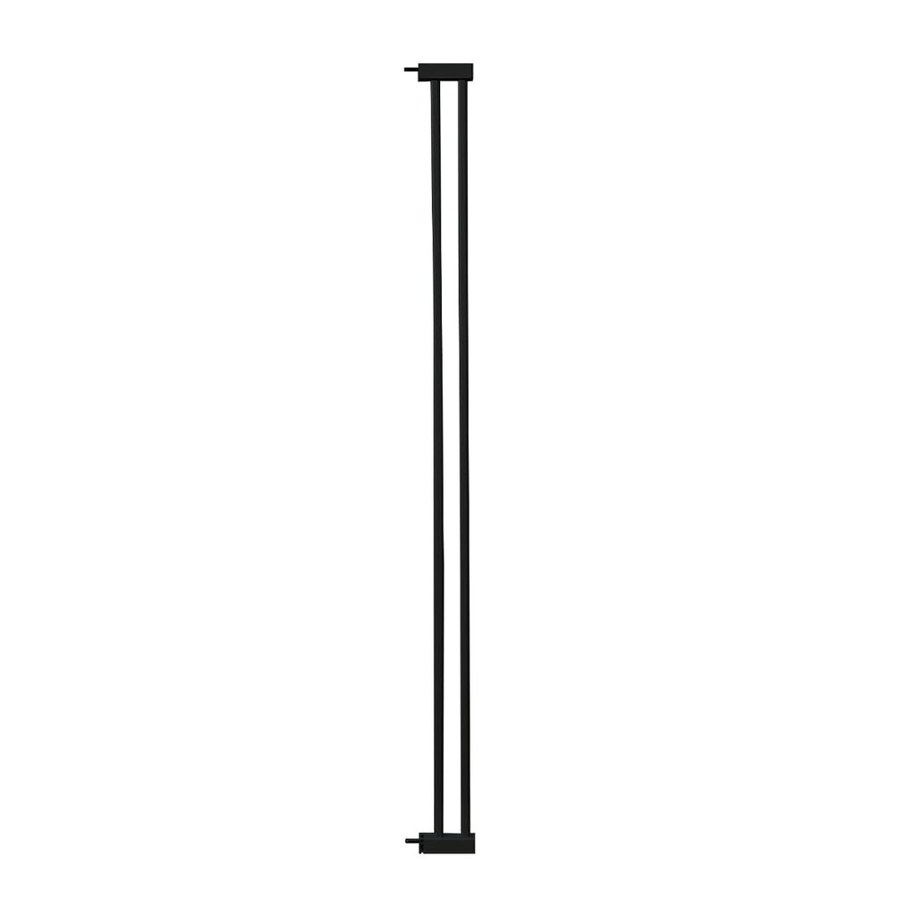 Lumizone Extra Tall Cat Gate Extension Kit 55.12" High 4.13" Wide Black | Tall Pet Gate Dog Gate for Doorway Hallway Stairs Pressure Mounted Extra Wide 1.37" Gap No Drilling