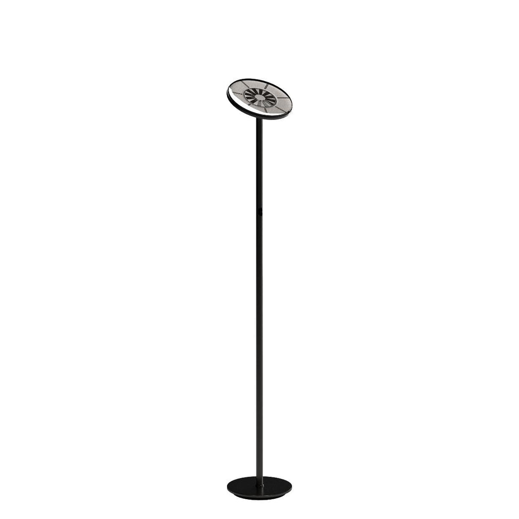 Brightech Sky LED Floor lamp, Torchiere Super Bright Floor Lamp for Living Room Decor & Office - Dimmable, Tall Standing Lamp with Warm Light for Bedroom & Reading - Bronze