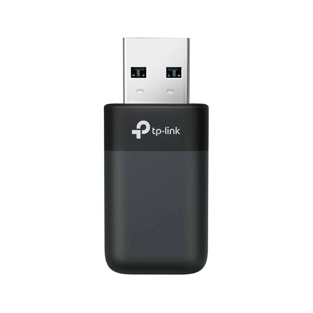 TP-Link AC1300 USB WiFi Adapter(Archer T3U)- 2.4G/5G Dual Band Wireless Network Adapter for PC Desktop, MU-MIMO WiFi Dongle, USB 3.0, Supports Windows 11, 10, 8.1, 8, 7, XP/Mac OS X 10.9-10.14