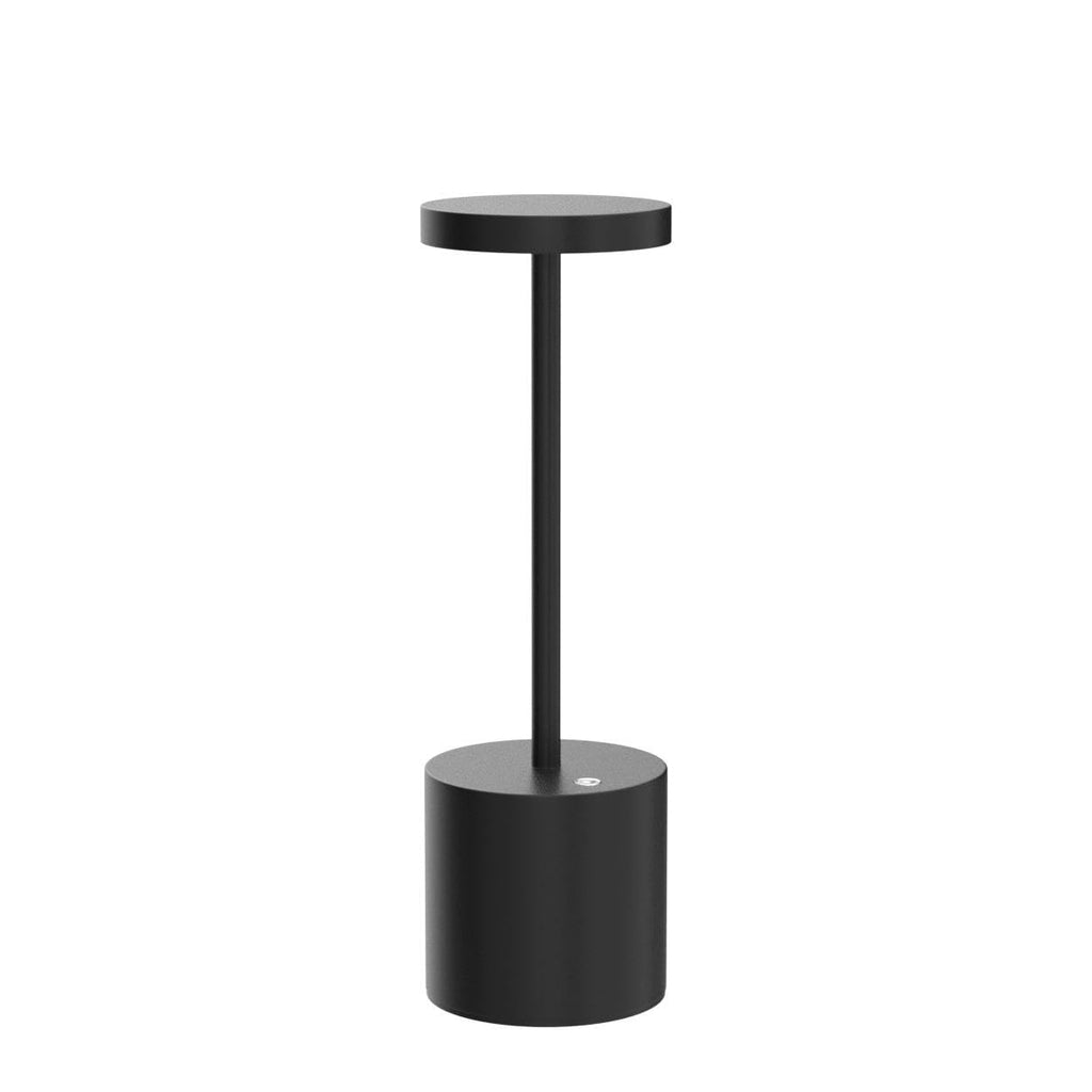 2Pack Cordless Table Lamp, Rechargeable LED Battery 5000mAh Metal USB Portable Powered Desk Lamp, 3 Levels Brightness Light for Restaurants Outdoor (2pack 10.25in Titanium)