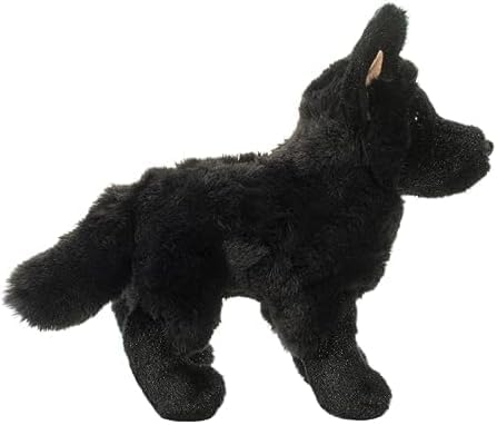 Douglas Harko Black German Shepherd Dog Plush Stuffed Animal