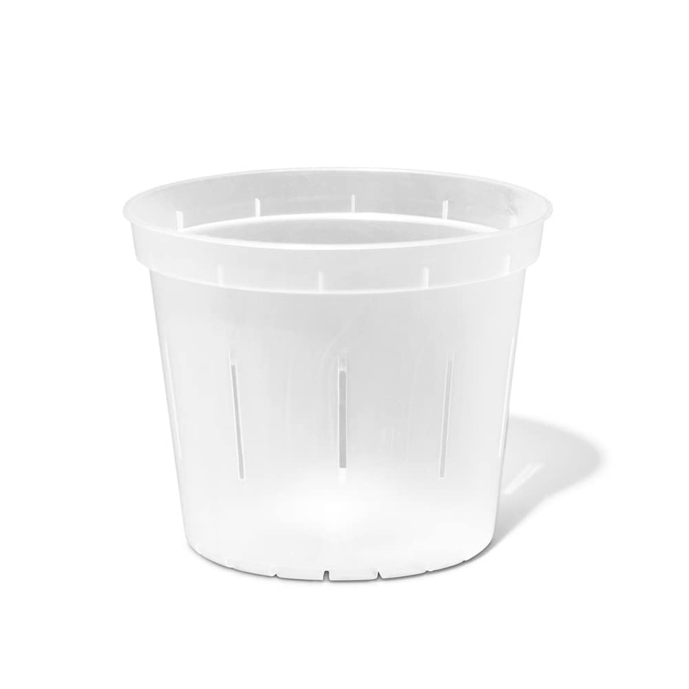 rePotme 3 inch Orchid Pot 3 Pack - Slotted Orchid Pots with Holes for Repotting (Blue Sapphire)