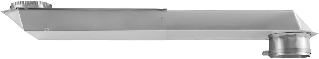 Whirlpool 4396037RP Genuine OEM Dryer Telescoping Vent Kit, Standard Size, Stainless Steel Dryer Vent Hose Kit