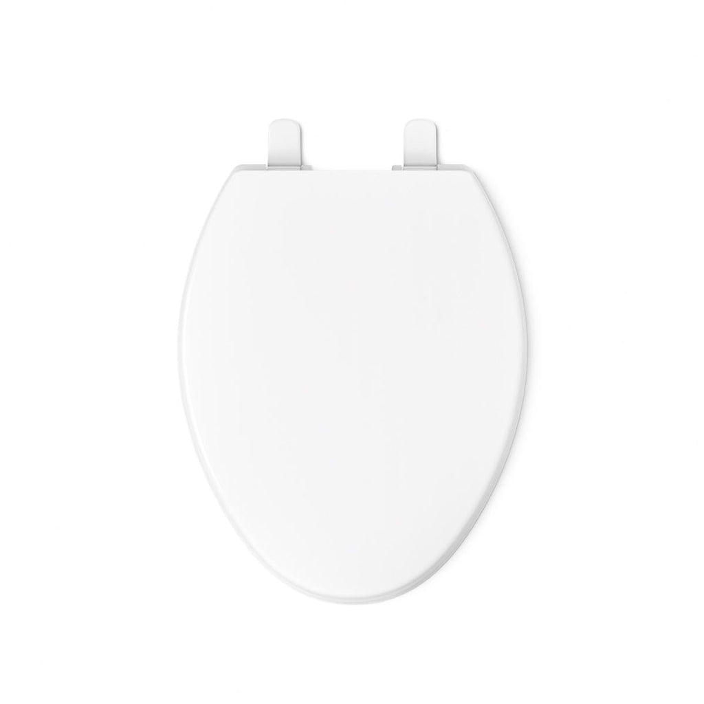 KOHLER K-4775-0 Brevia Round Toilet Seat with Quick-Release Hinges And Quick-Attach Hardware For Easy Clean, White