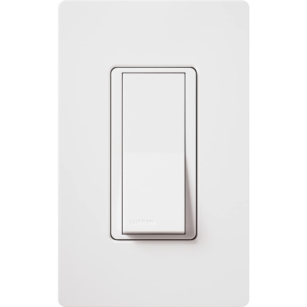 Lutron Claro On/Off Switch, 15-Amp/3-Way, CA-3PS-AL, Almond