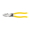 Klein Tools D213-9NETH Lineman's Bolt-Thread Holding Pliers, High-Leverage Streamline Design with Rounded Nose and Knurled Jaw, 9-Inch