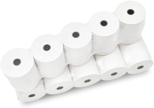 (50 Rolls) 3 1/8 x 230 Thermal Paper Receipt Rolls fits all Clover POS Cash Register Printers, Star Micronics SCP700 TSP100 TSP300 TSP400 TSP500 TSP600 TSP 700 TSP2000 CT S300, 50 GSM