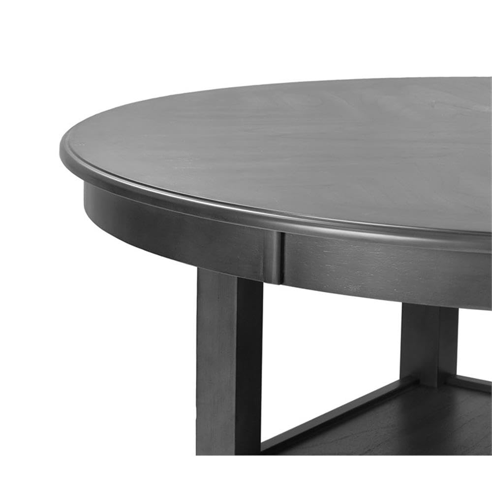 New Classic Furniture Mitchell Dining Room Table, Beige and Brown