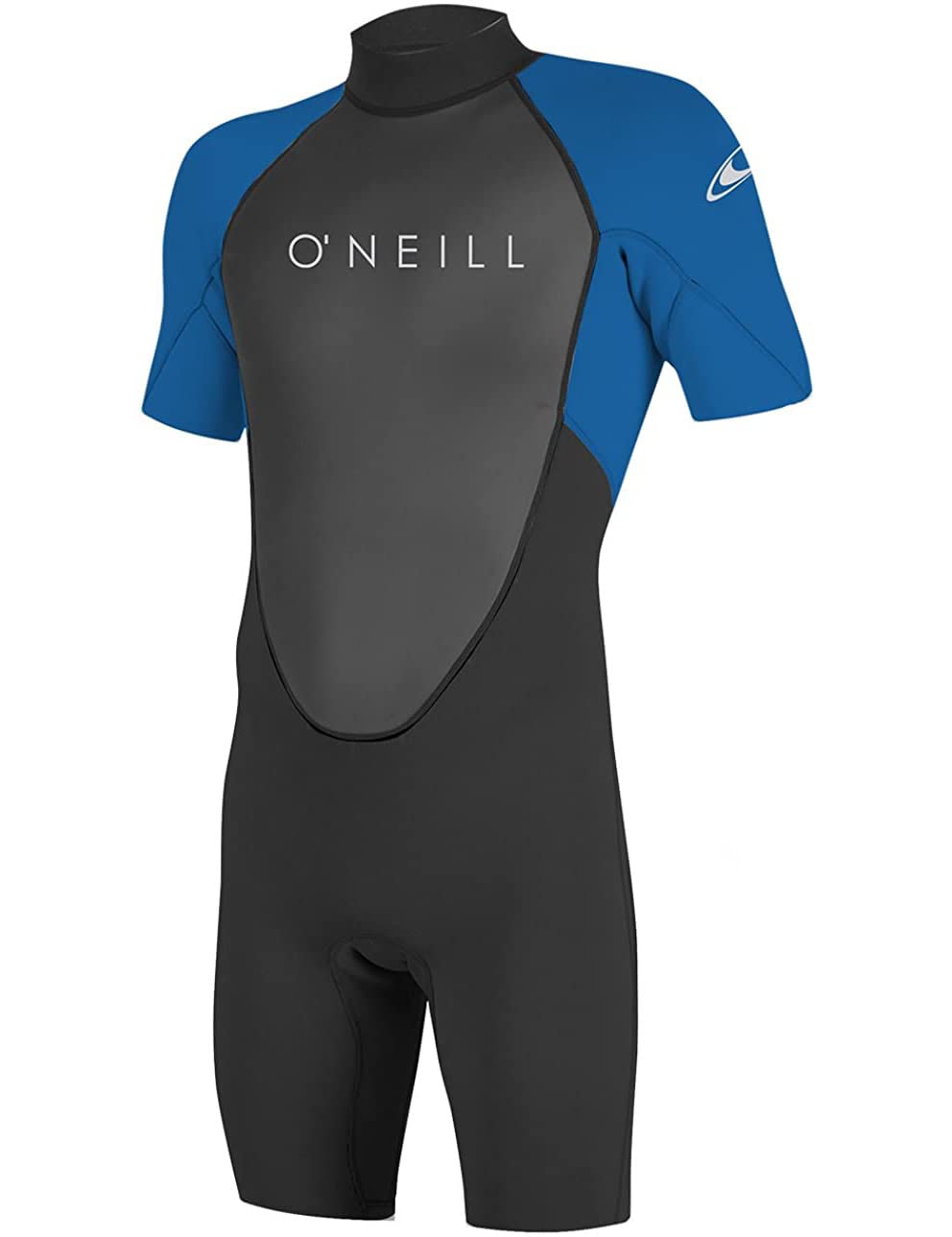 O'Neill Men's Reactor-2 2mm Back Zip Short Sleeve Spring Wetsuit, Lightweight Warmth and Flexibility for All Water Activities
