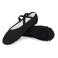 TXJ Sports Ballet Shoes for Women Girls, Women's Ballet Slipper Canvas Dance Shoes Split Sole Yoga Dance Flats
