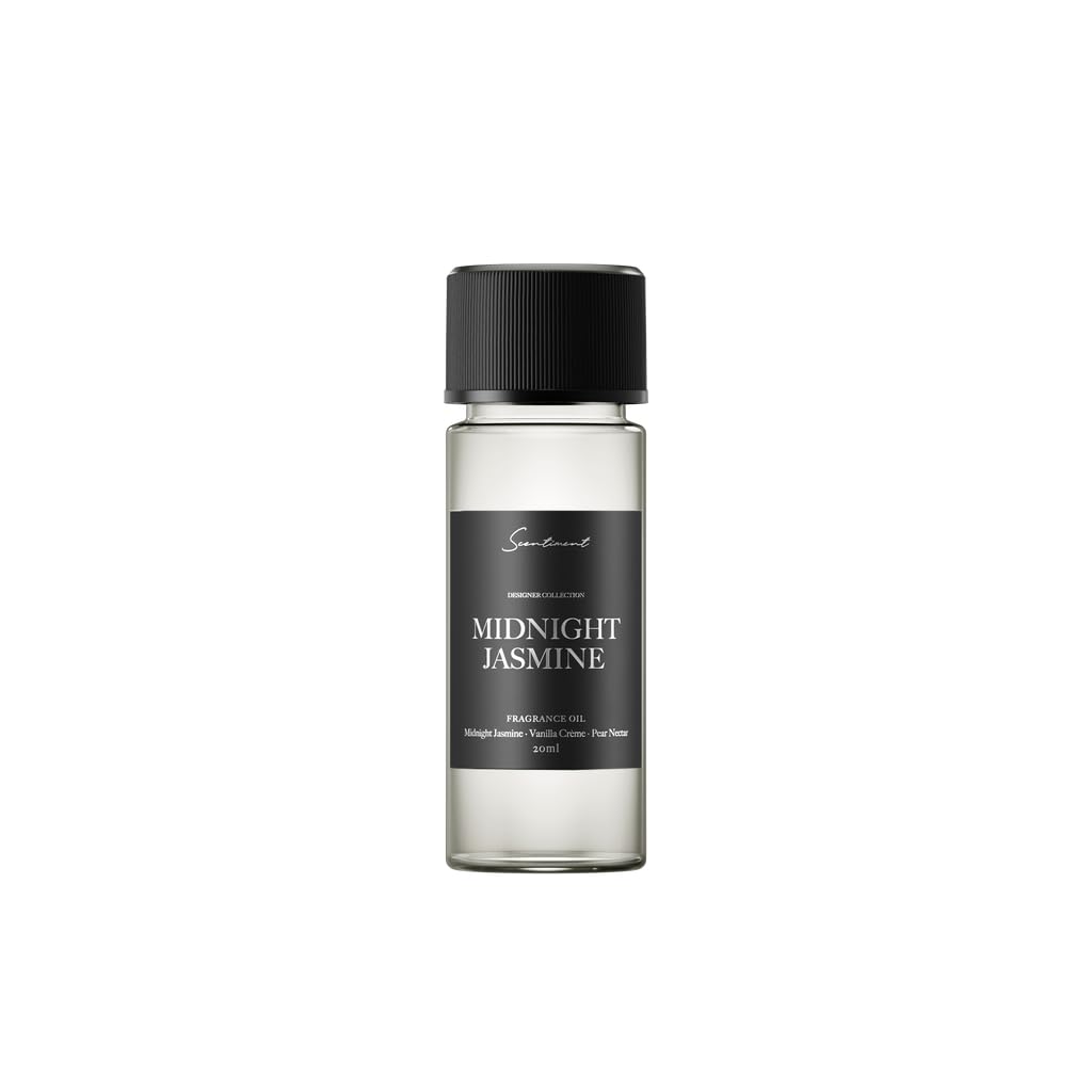 Scentiment French Hotel Diffuser Oil - Premium Hotel Scent with Notes of Clove, Patchouli & Sandalwood Home Scent, Aromatherapy Fragrance Oil Diffuser Refill - 0.68 fl oz (20 mL)