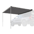 SanHima Vehicle Awning 4.6ft x 6.6ft - Roof Rack Pull Out Side Awning 30ft² Sun Shade UPF50+ Weatherproof for Camping Car SUV Truck Van