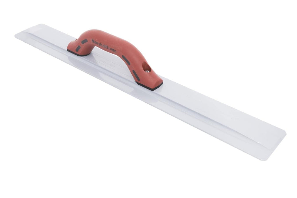 MARSHALLTOWN 12 Inch Beveled End Mag Float, DuraSoft Handled Cast Magnesium Blade, Assembled in USA, Concrete Hand Tool, 142D