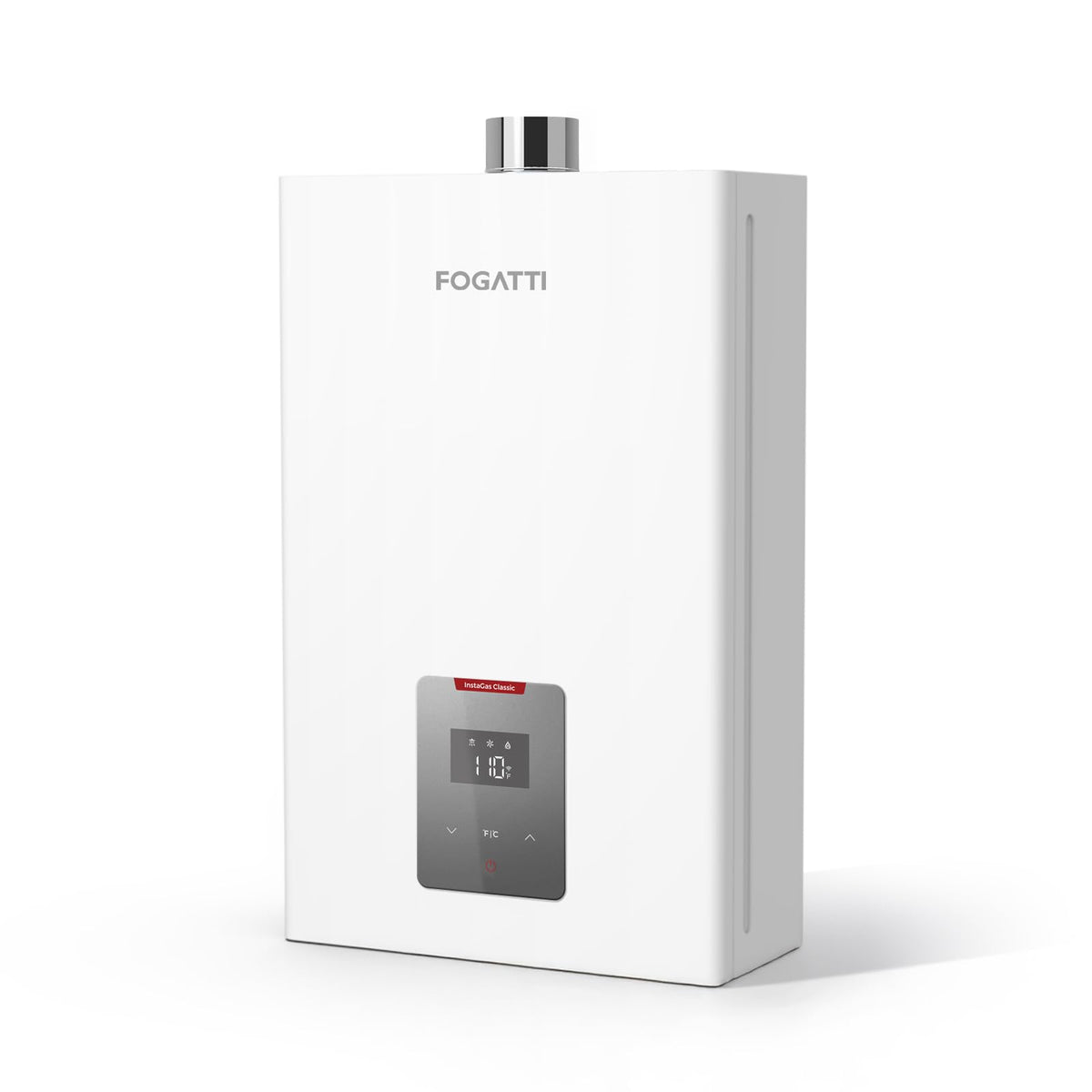 FOGATTI Tankless Water Heater Propane, Indoor Installation Up to 4.0 GPM, 90,000 BTU Instant Hot On demand Water Heater for Homes, Apartments and Commercial Settings, InstaGas Classic 90 Series