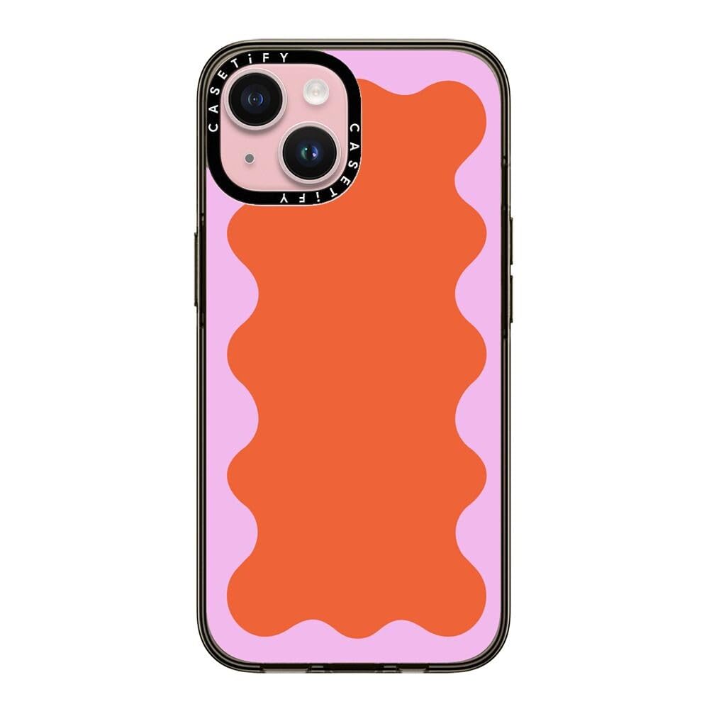 CASETiFY Compact Case for iPhone 13 [Lightweight / 4 ft. 2X Military Grade Drop Protection/Slim] - #1 Mom - Clear Black