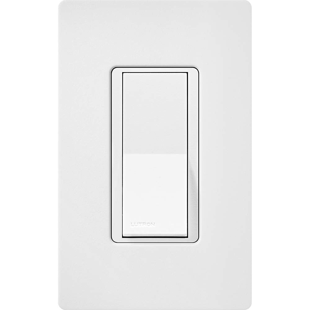 Lutron Claro On/Off Switch, 15-Amp/3-Way, CA-3PS-AL, Almond