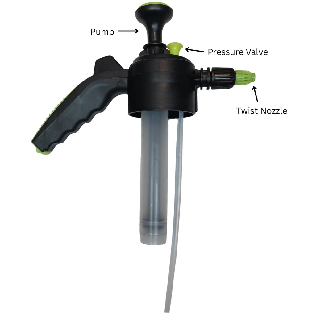 Quality Chemical Alumanew & Pressure Sprayer (2 Liter Pressure Sprayer, Alumanew (128 Fl oz) & Pressure Sprayer)