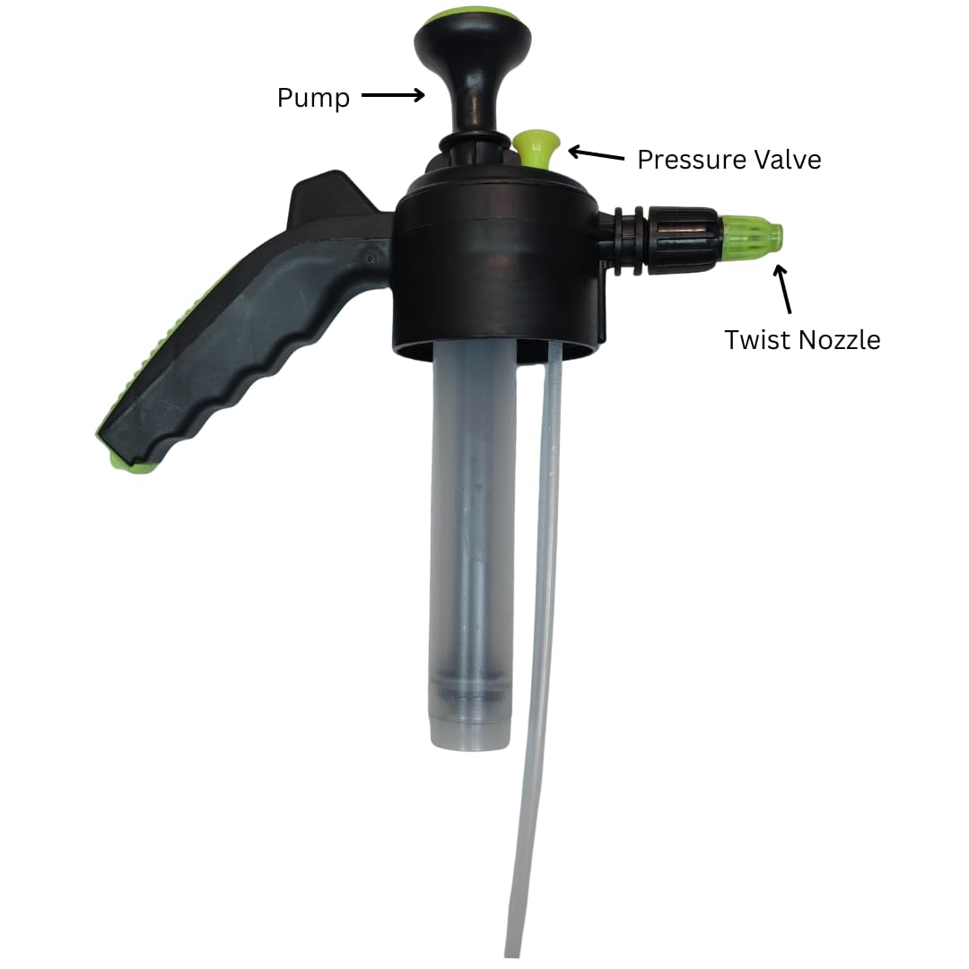 Quality Chemical Alumanew & Pressure Sprayer (2 Liter Pressure Sprayer, Alumanew (128 Fl oz) & Pressure Sprayer)