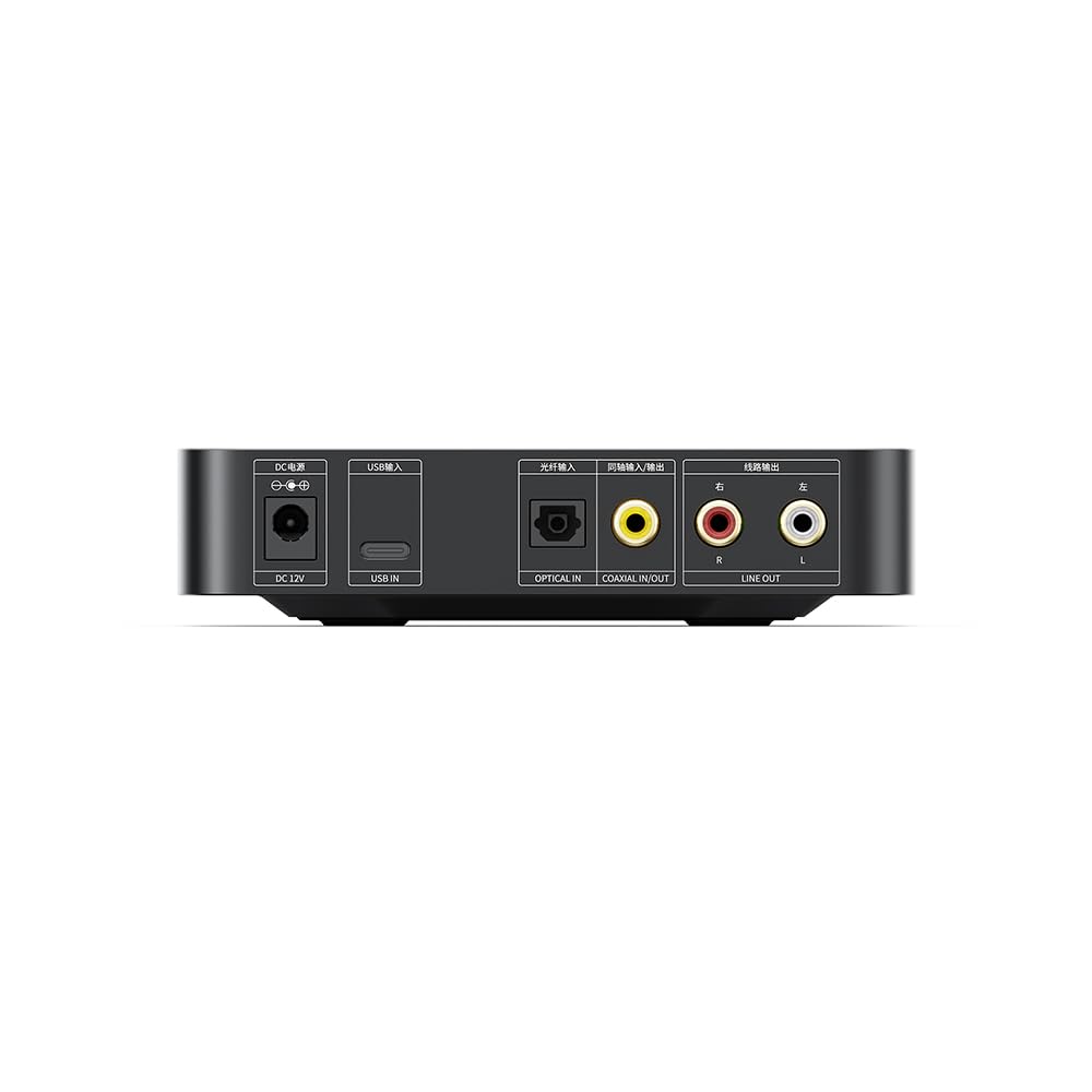 FiiO K11 DAC and Headphone Amplifier for Home Audio or PC, 6.35mm and Balanced 4.4mm, RCA, Coaxial, Optical, 1400mW, 384kHz/24Bit DSD256 (Silver)