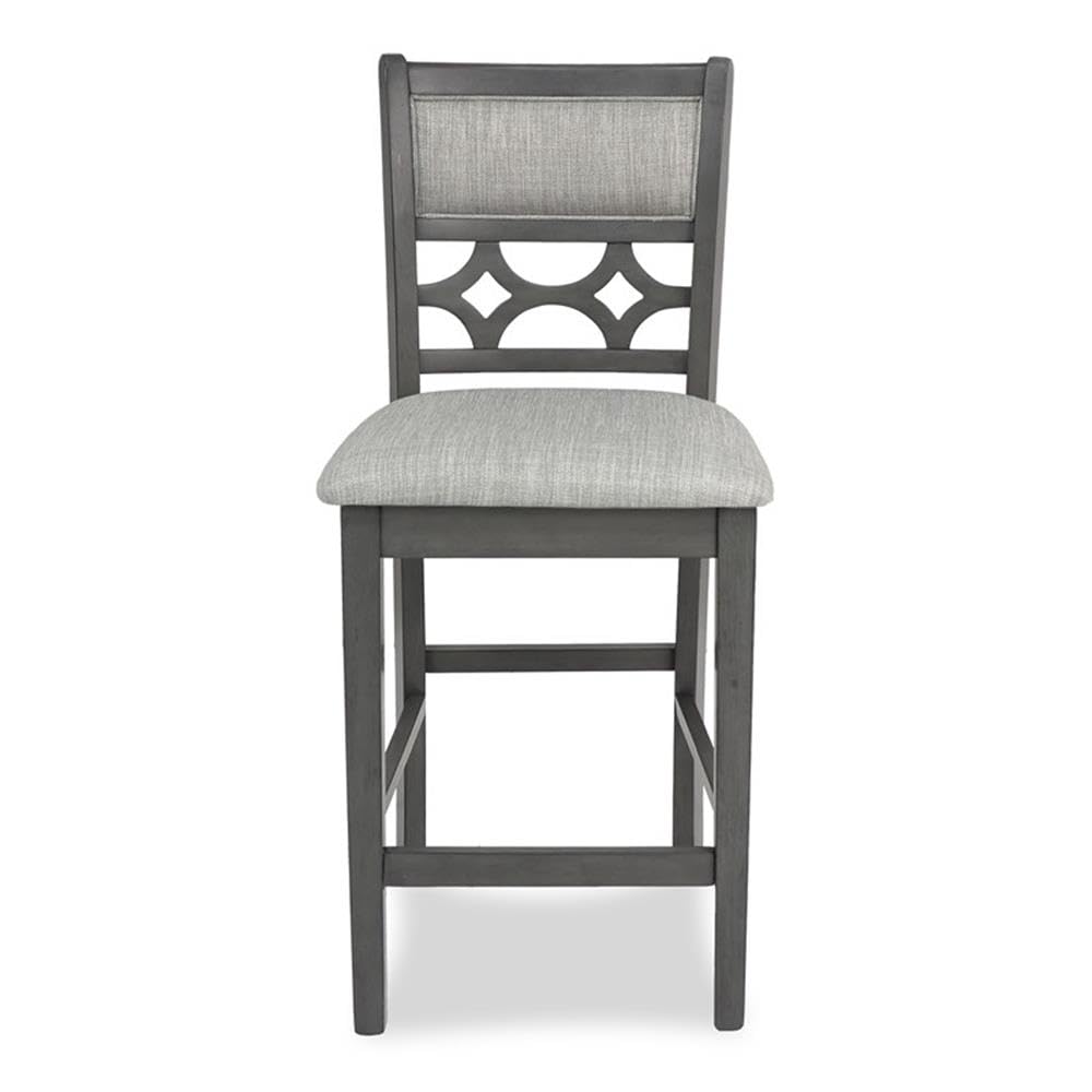 New Classic Furniture Mitchell Dining Room Table, Beige and Brown