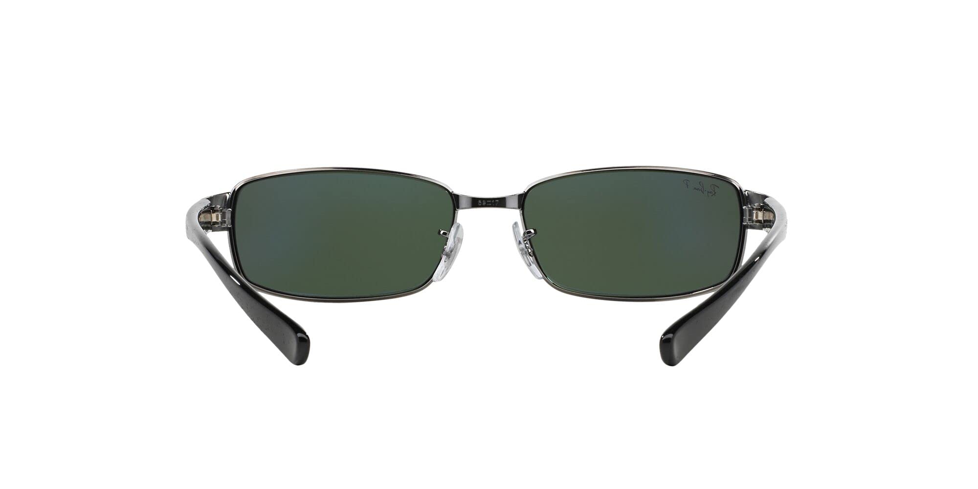 Ray-Ban RB3364 Metal Polarized Rectangular Sunglasses