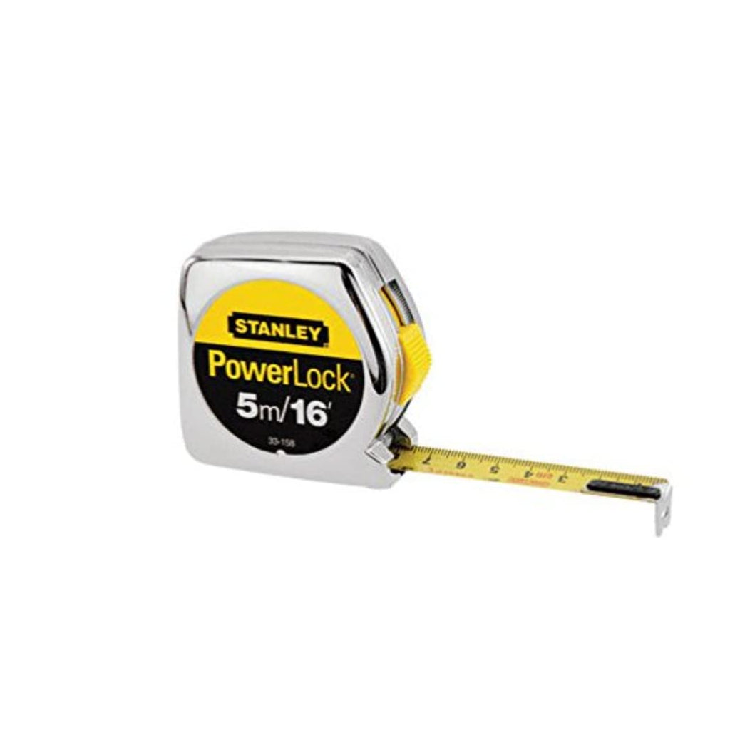 Stanley 33-231 3-Meter x 1/2-Inch Heavy Duty Powerlock Tape Rule With Metal Case