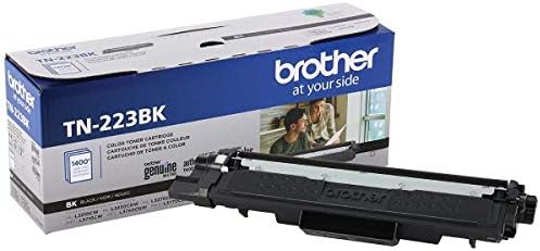 Brother Genuine TN223BK, TN223C, TN223M, TN223Y Standard Yield Black/Cyan/Magenta/Yellow Toner Cartridge Set, TN223