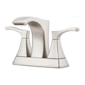 Pfister Venturi Bathroom Sink Faucet, 8-Inch Widespread, 2-Handle, 3-Hole, Brushed Gold Finish, LF049VNBG