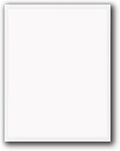 Window Stickers for Car Dealers -Plain Blank White - Exterior, 'Outdoor' | 8.5" x 11" | (100 Pack) (Laser Printer Only) (Adhesive)
