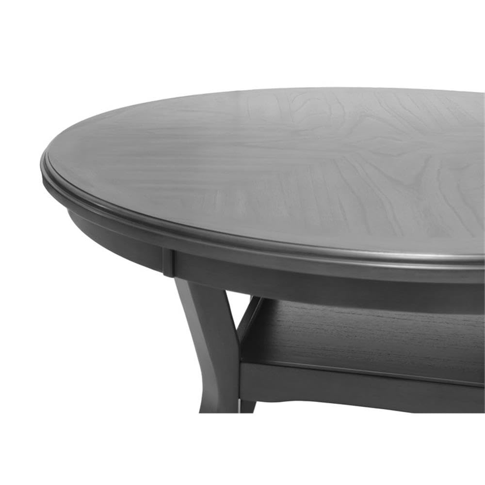 New Classic Furniture Mitchell Dining Room Table, Beige and Brown
