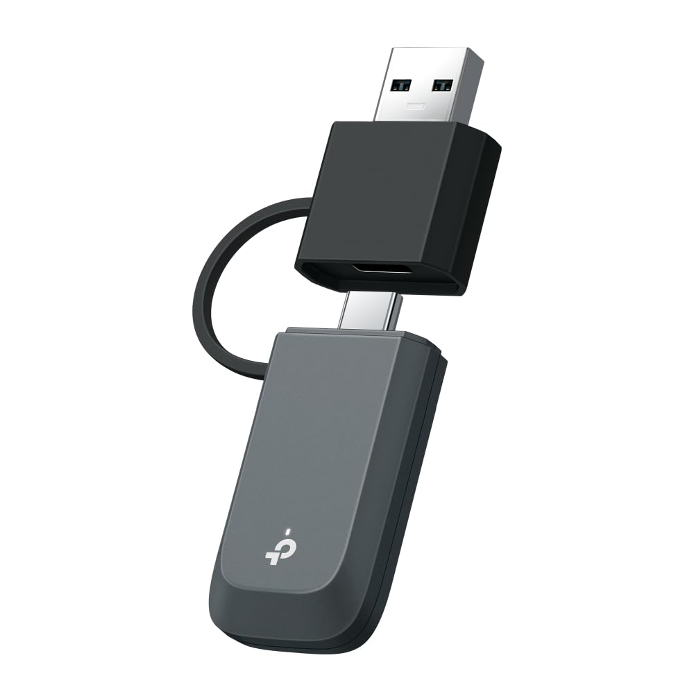 TP-Link AC1300 USB WiFi Adapter(Archer T3U)- 2.4G/5G Dual Band Wireless Network Adapter for PC Desktop, MU-MIMO WiFi Dongle, USB 3.0, Supports Windows 11, 10, 8.1, 8, 7, XP/Mac OS X 10.9-10.14