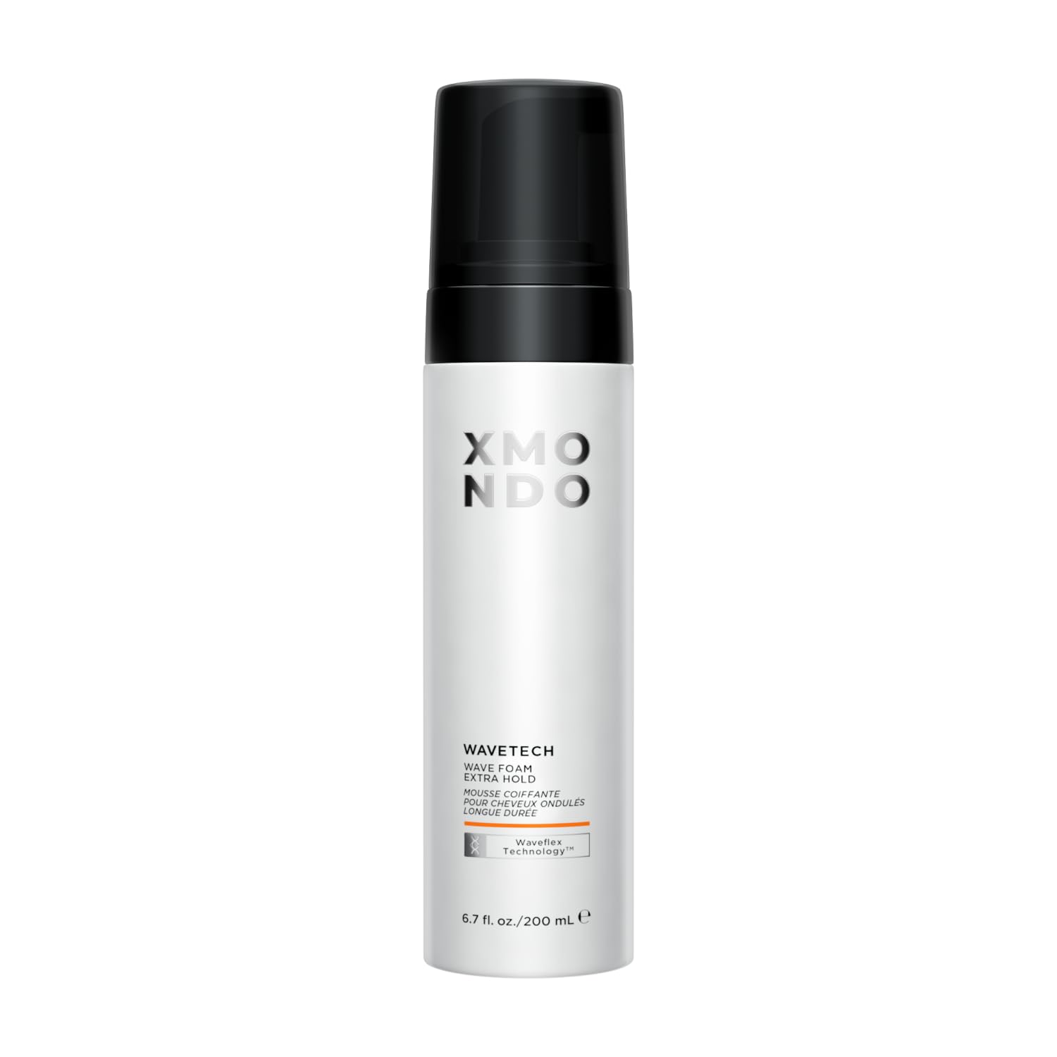 XMONDO Hair Wavetech Extra Hold Wave Foam - Vegan Formula with Pro-Vitamin B5 and Anti-Frizz Nutrients to Fight Static, Control Frizz, and Enhance Your Wavy Hair, 6.7 Fl Oz, 1-Pack