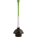 PlumbCraft 14-18-in. Stow-Away Plunger with Adjustable Handle 7503500, Heavy Duty Toilet Plunger for Households, Ergonomic Plunger to Unclog Toilet, Toilet Bowl Plunger with Ergonomic Handle