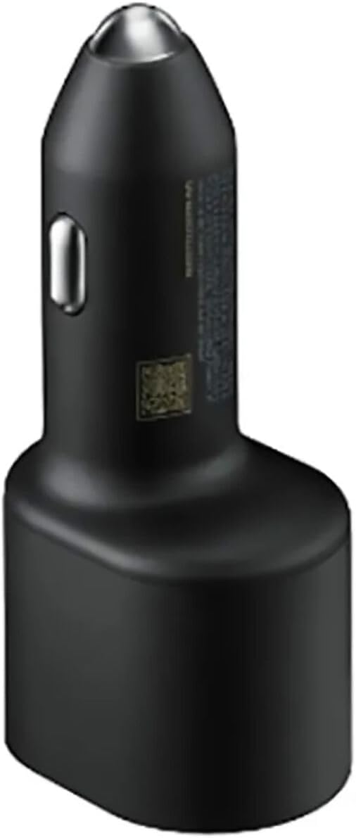 Samsung Super Fast Dual Car Charger (45W+15W) Dual Ports USB-C & USB-A - Black - EP-L5300XBEGWW