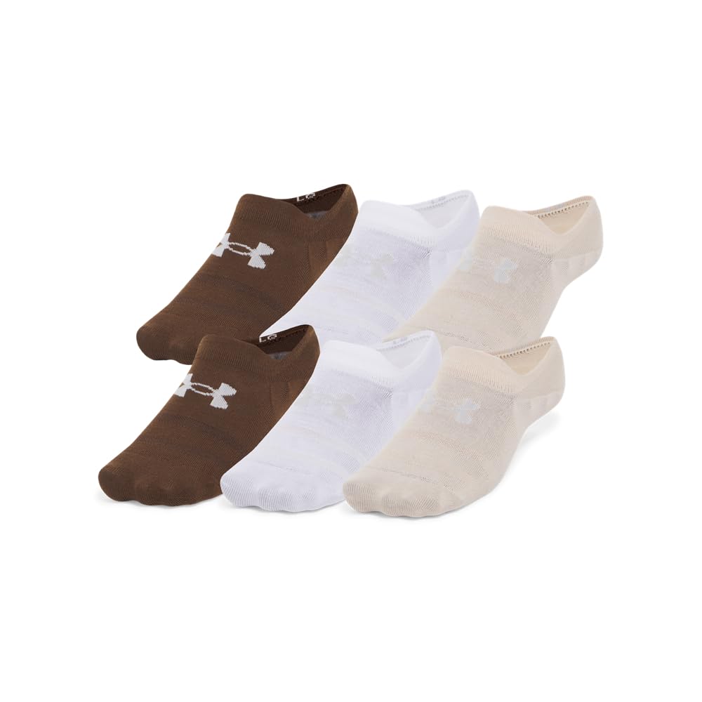 Under Armour Unisex Adult Essential Ultra Low Tab Socks (6-Pack)
