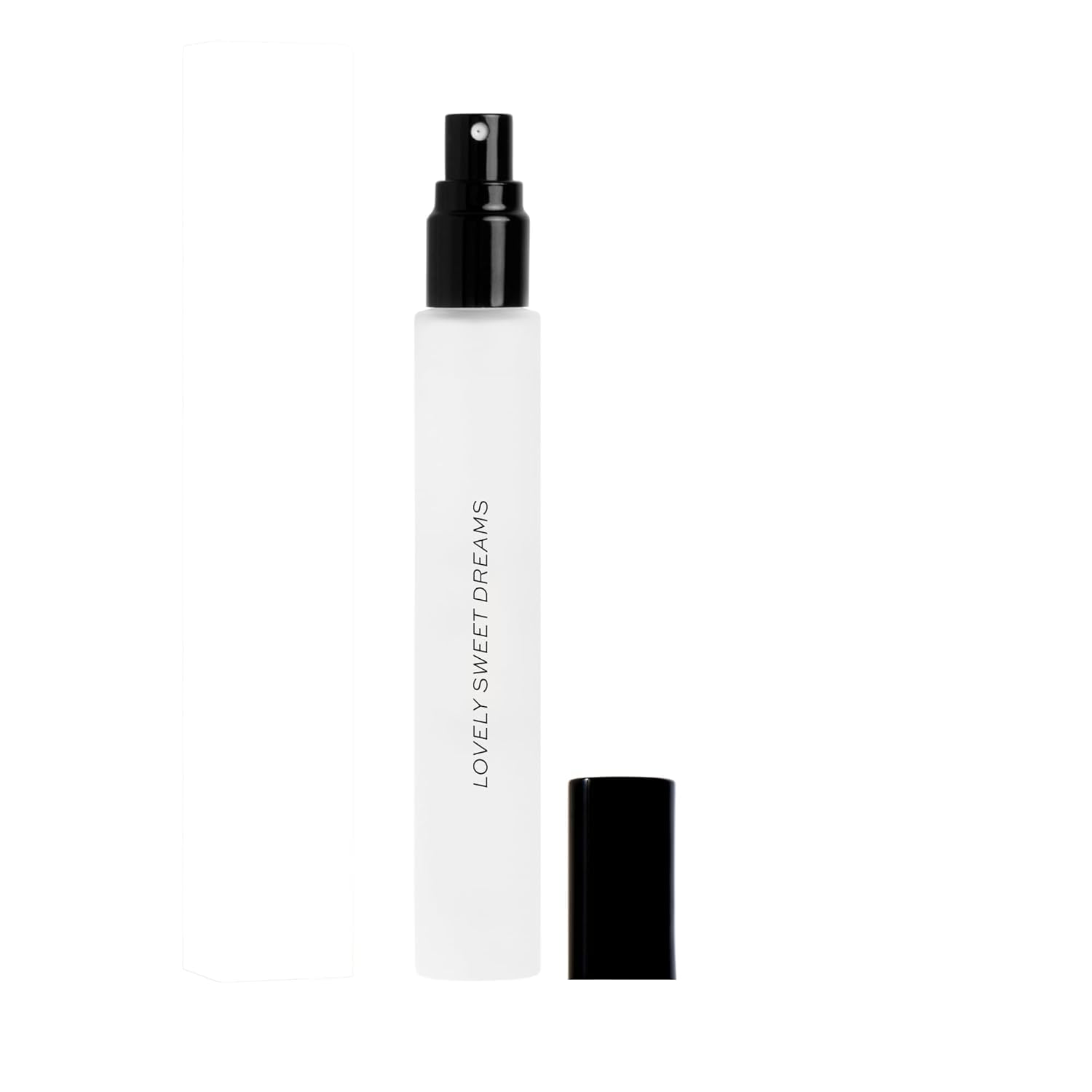 DIME Beauty Lovely Sweet Dreams Travel Perfume, Soft Floral Perfume for Women with Freesia, Vanilla Cream & Amber, Eau de Toilette Spray, Vegan, 0.34 oz / 10 ml