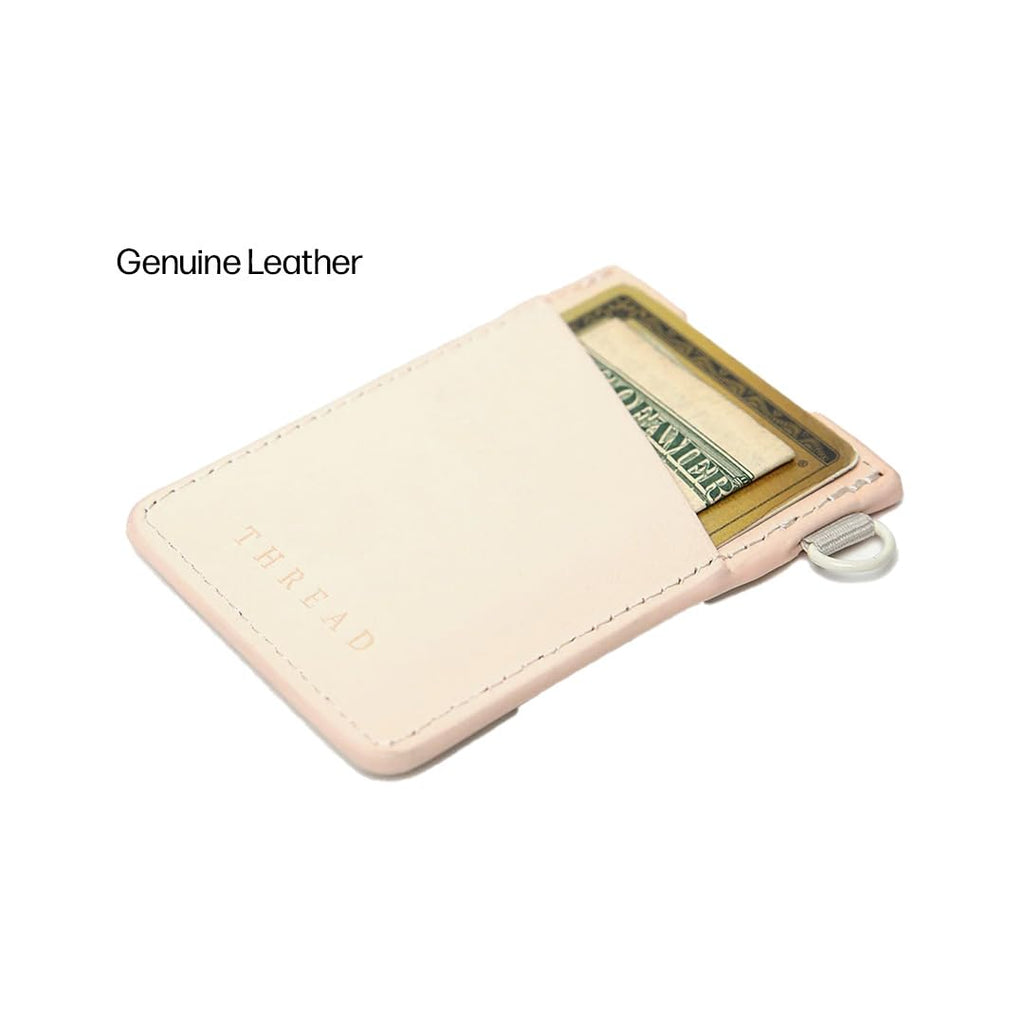 Thread Wallets Ultra Slim Minimalist Leather Card Holder Wallet (Benny)