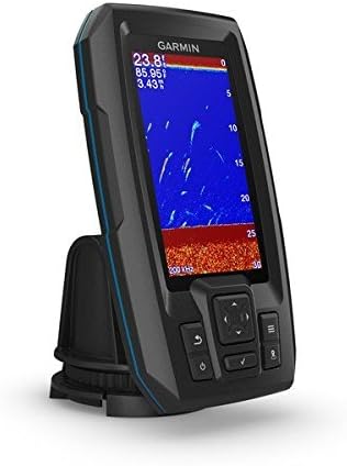 Garmin Striker Plus 4 with Dual-Beam Transducer and Protective Cover, 4.3" LED Display, 1.1 lbs, Fishfinder, Plus 4 Model