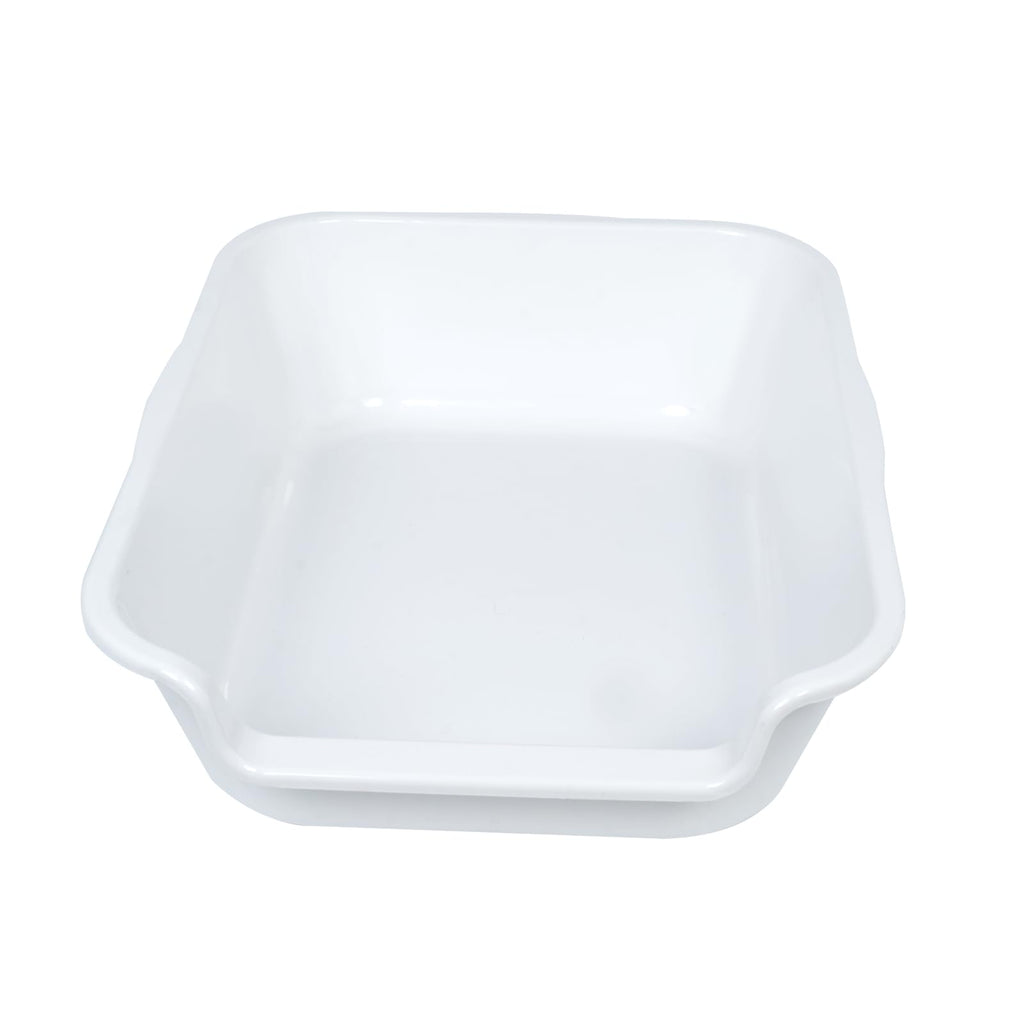 1 Pack of Extra Large Cat Litter Box (ABS Material), Low Entry Senior Litter Pen for Geriatric Kitty Big Cats, Jumbo Pet Safe Litter Boxes Tray for Pets Potty (Beach Sand, 20" L x 15.5" W)