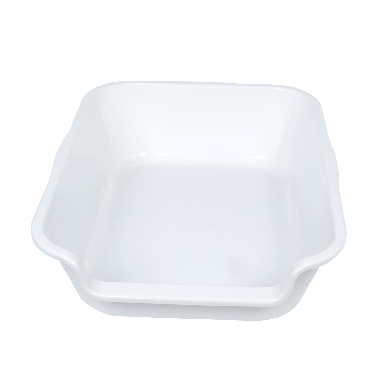 1 Pack of Extra Large Cat Litter Box (ABS Material), Low Entry Senior Litter Pen for Geriatric Kitty Big Cats, Jumbo Pet Safe Litter Boxes Tray for Pets Potty (Beach Sand, 20" L x 15.5" W)