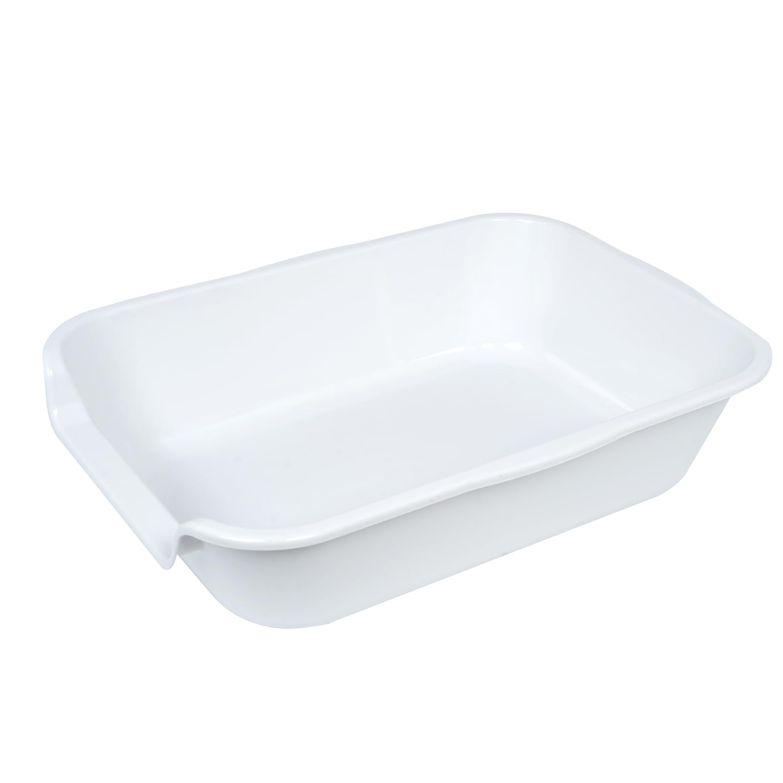 1 Pack of Extra Large Cat Litter Box (ABS Material), Low Entry Senior Litter Pen for Geriatric Kitty Big Cats, Jumbo Pet Safe Litter Boxes Tray for Pets Potty (Beach Sand, 20" L x 15.5" W)