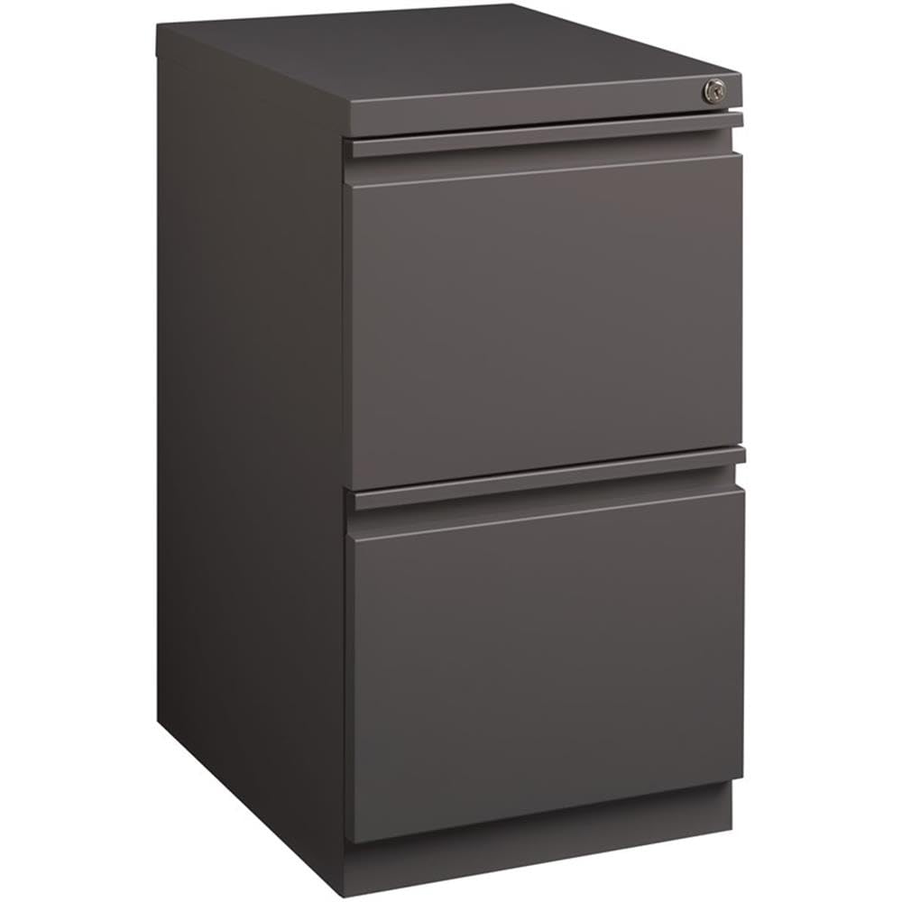 Pemberly Row 4 Drawers 52" Vertical Beige Metal Filing Cabinet Lockable Pre-Assembled Stationary Letter Size for Home, Office