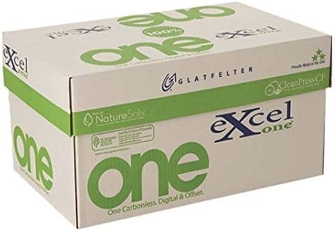 8.5 x 11 Excel One (230949) Carbonless Paper, 2 Part Reverse (Canary/Bright White), 10 REAMS