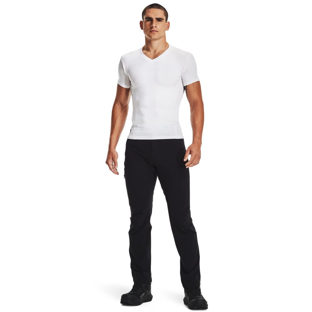 Under Armour Men's Heatgear Tactical V-neck Compression Short-sleeve T-shirt